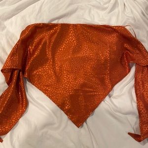 Brooklyn karma bandanna top